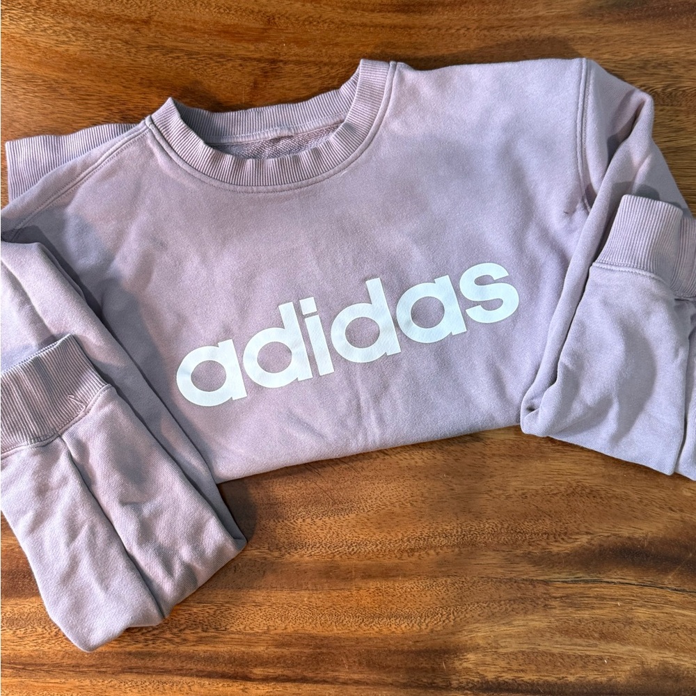 adidas Lavender Sweatshirt